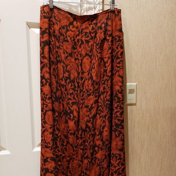 Katherine Kelly Collection Silk Skirt - SZ 14 - Picture 1 of 4